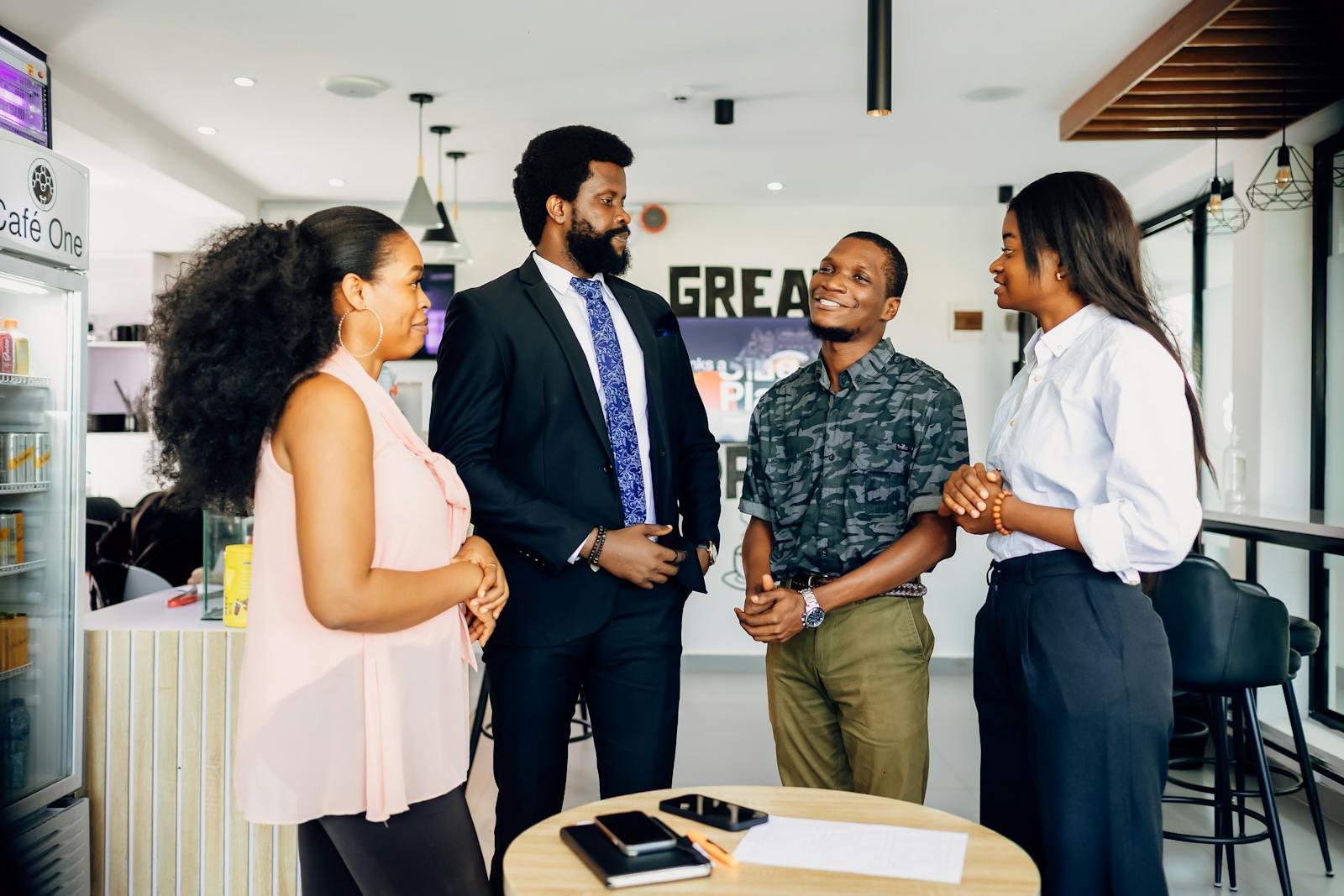 Fortizon working closely alongside a Nigerian business owner